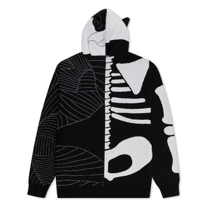 RIPNDIP SKELLY NERM KNIT HOODIE