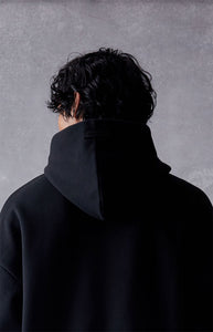 FEAR OF GOD ESSENTIALS HOODIE JET BLACK