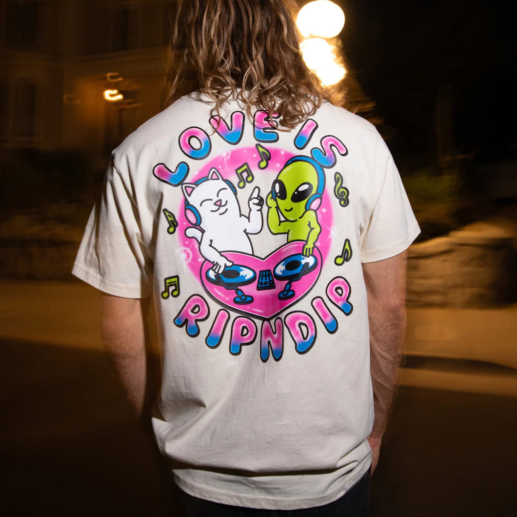 RIPNDIP LOVE IS RIPNDIP TEE