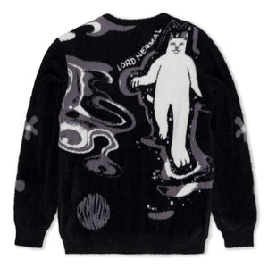 RIPNDIP SPACE WALK MOHAIR SWEATER