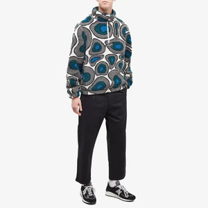 BY PARRA AMETHIST GEODE POLAR FLEECE PULLOVER