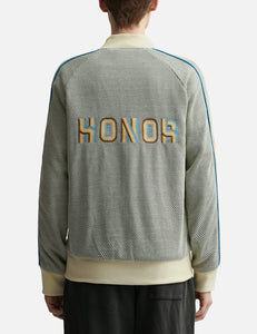 HONOR THE GIFT NOVELTY KNIT TRACK JACKET