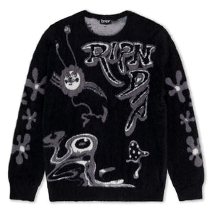 RIPNDIP SPACE WALK MOHAIR SWEATER