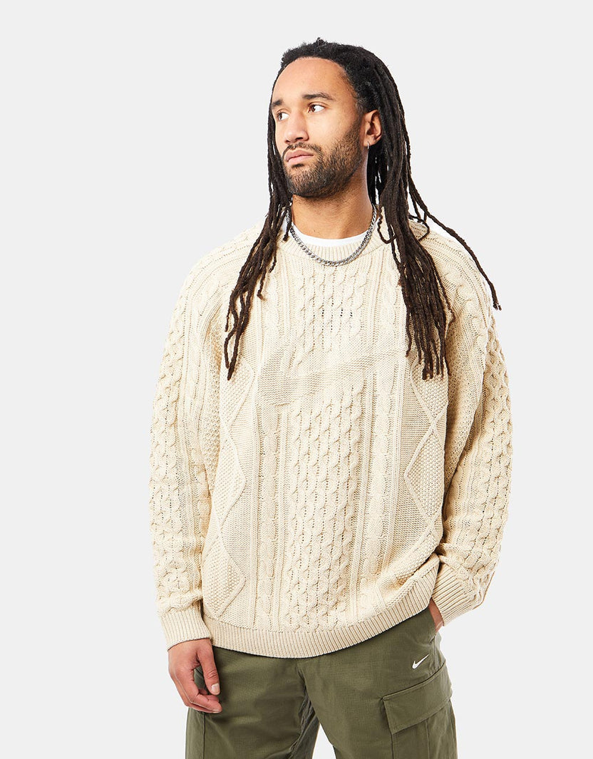 NIKE SB CABLE KNIT SWEATER