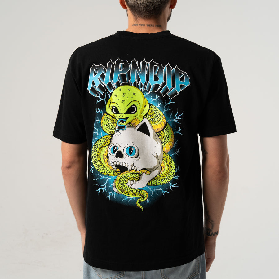 RIPNDIP SKULL AND BONES TEE