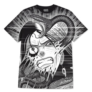 PRIMITIVE X NARUTO SNAKES BIG PRINT TEE