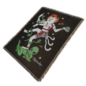 RIPNDIP ALIEN WHISPERER WOVEN BLANKET