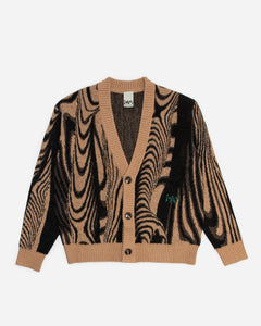 P.A.M. MOIRE KNIT CARDIGAN