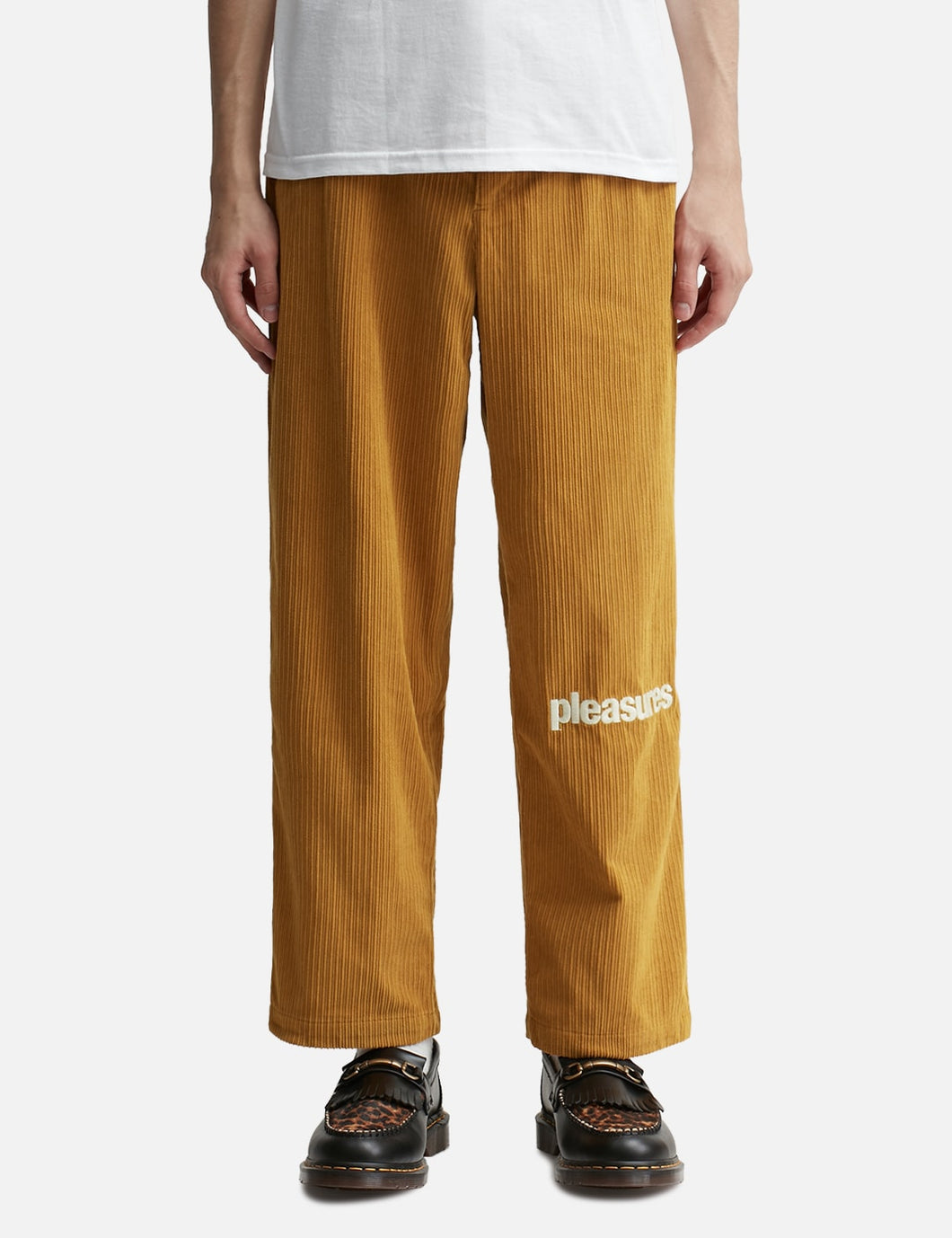 PLEASURES LEVY CORDUROY WIDE PANTS