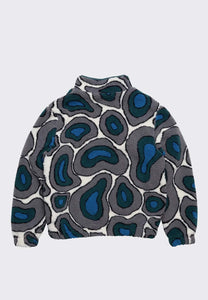 BY PARRA AMETHIST GEODE POLAR FLEECE PULLOVER