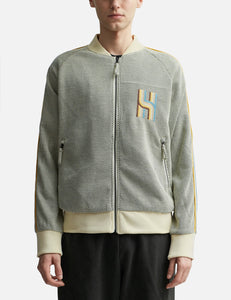 HONOR THE GIFT NOVELTY KNIT TRACK JACKET