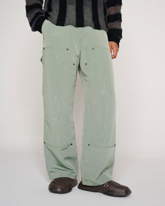 BRAIN DEAD MOIRE DOUBLE KNEE UTILITY PANT