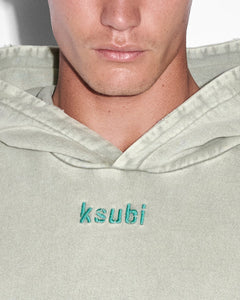 KSUBI RESIST HOODIE GRASS