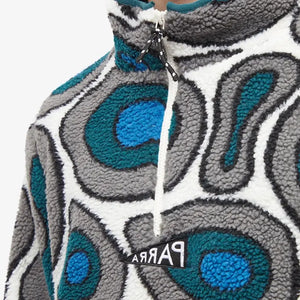 BY PARRA AMETHIST GEODE POLAR FLEECE PULLOVER