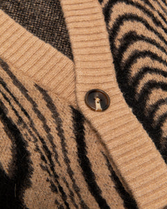 P.A.M. MOIRE KNIT CARDIGAN