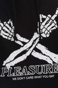 PLEASURES DONT CARE HOODIE