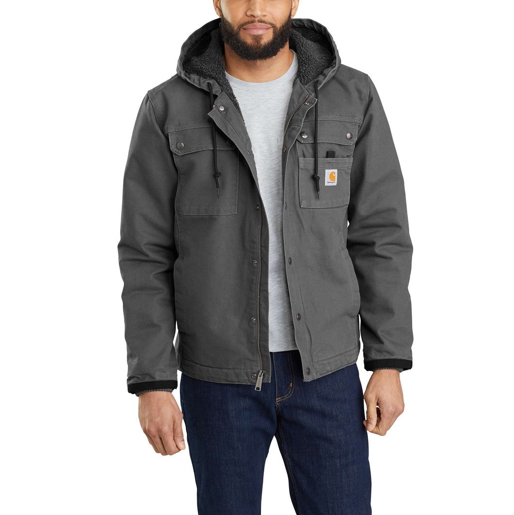 CARHARTT RELAXED FIT WASHED DUCK SHERPA