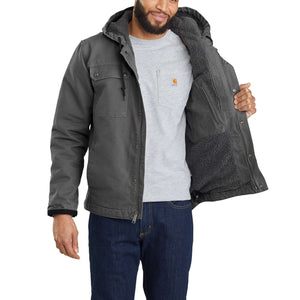 CARHARTT RELAXED FIT WASHED DUCK SHERPA