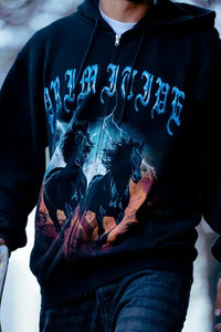PRIMITIVE STORM ZIP UP HOODIE