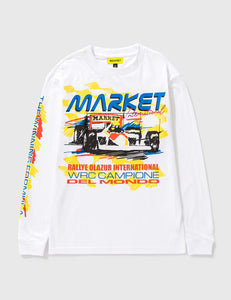 MARKET RACING STRIPE LONG SLEEVE