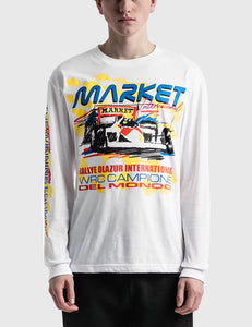 MARKET RACING STRIPE LONG SLEEVE