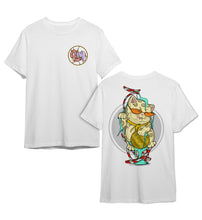 Cargar imagen en el visor de la galería, SELLER MAN X STORBONE SLIME CAT TEE WHITE
