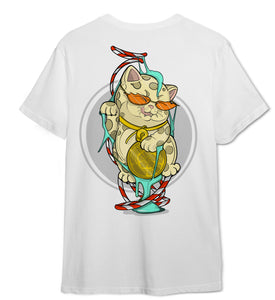 SELLER MAN X STORBONE SLIME CAT TEE WHITE