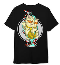 Cargar imagen en el visor de la galería, SELLER MAN X STORBONE SLIME CAT TEE BLACK
